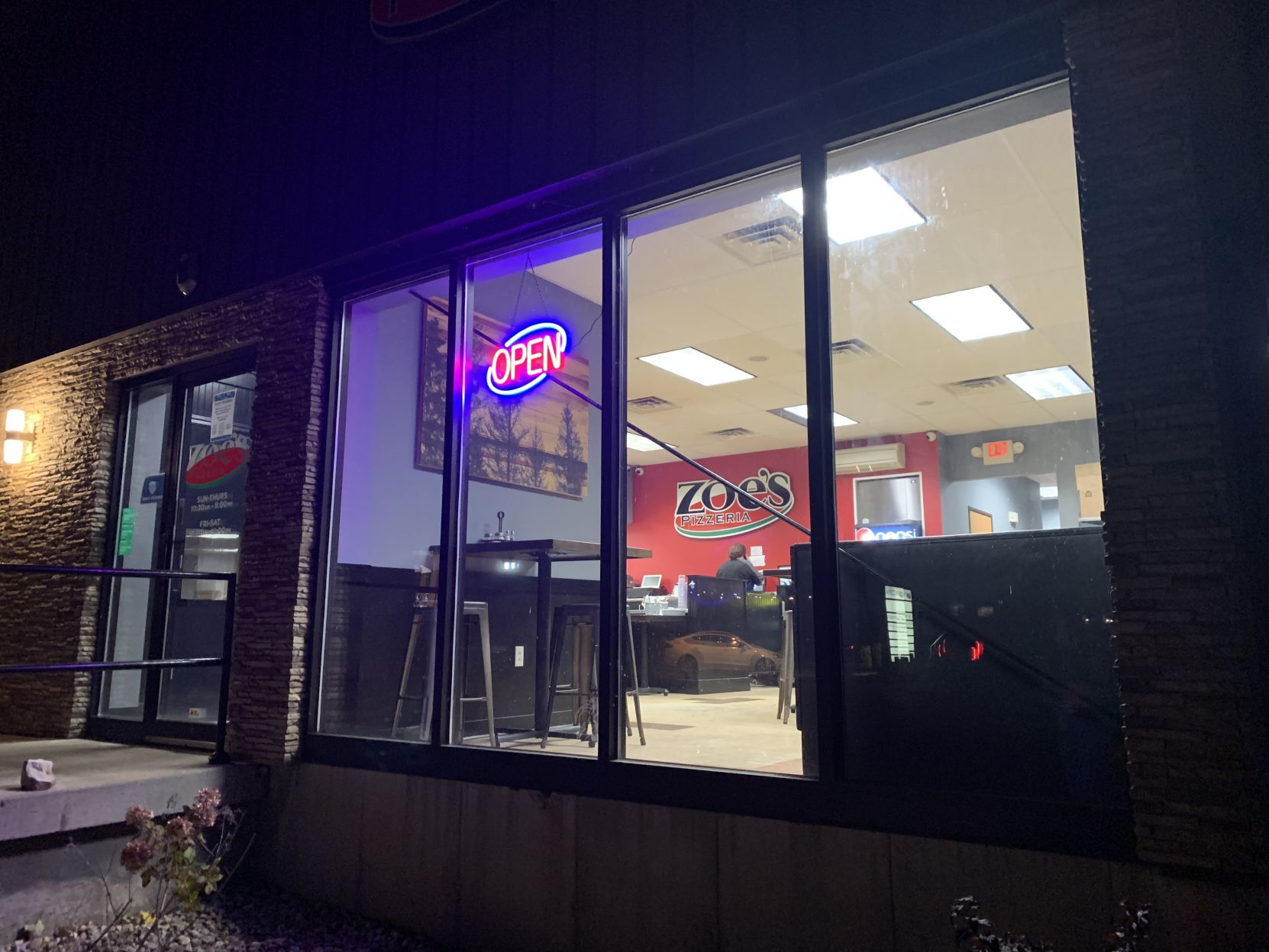 Zoe's exterior